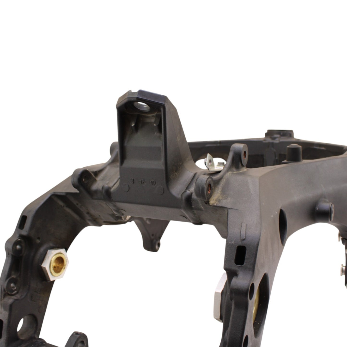 2007 2008 SUZUKI GSXR 1000 FRAME MAIN BODY CHASSIS BLACK STRAIGHT