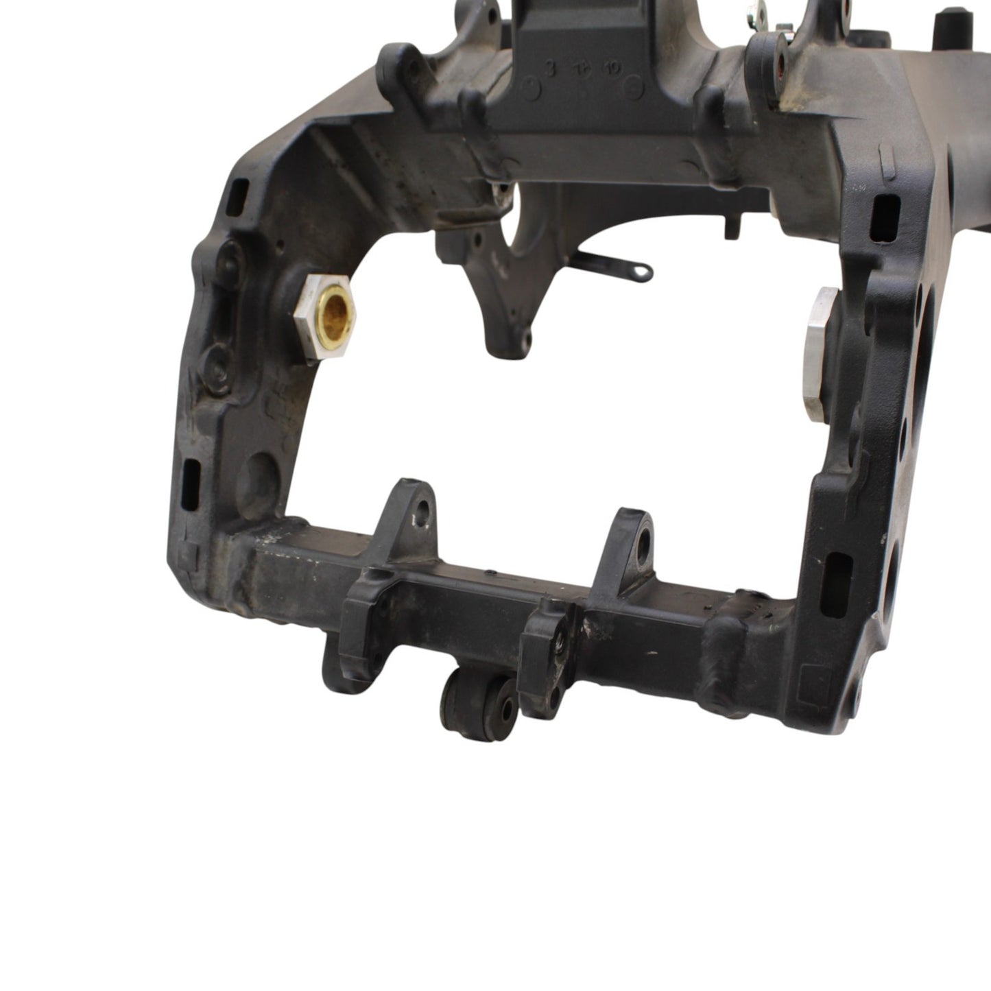 2007 2008 SUZUKI GSXR 1000 FRAME MAIN BODY CHASSIS BLACK STRAIGHT