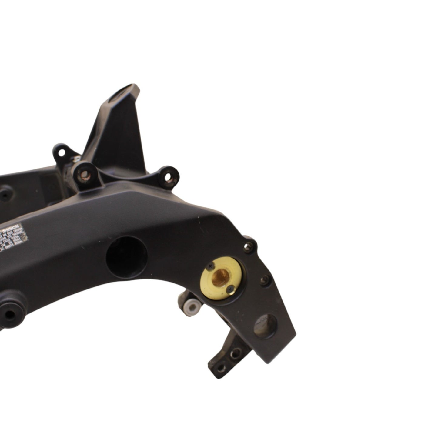 2007 2008 SUZUKI GSXR 1000 FRAME MAIN BODY CHASSIS BLACK STRAIGHT