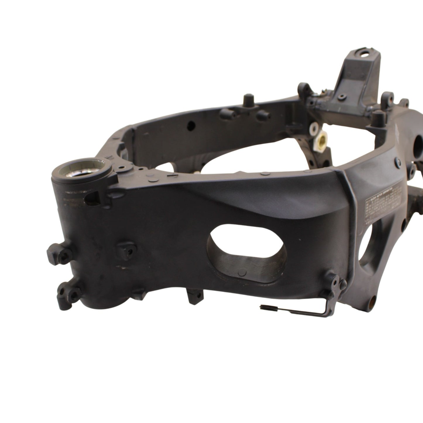 2007 2008 SUZUKI GSXR 1000 FRAME MAIN BODY CHASSIS BLACK STRAIGHT