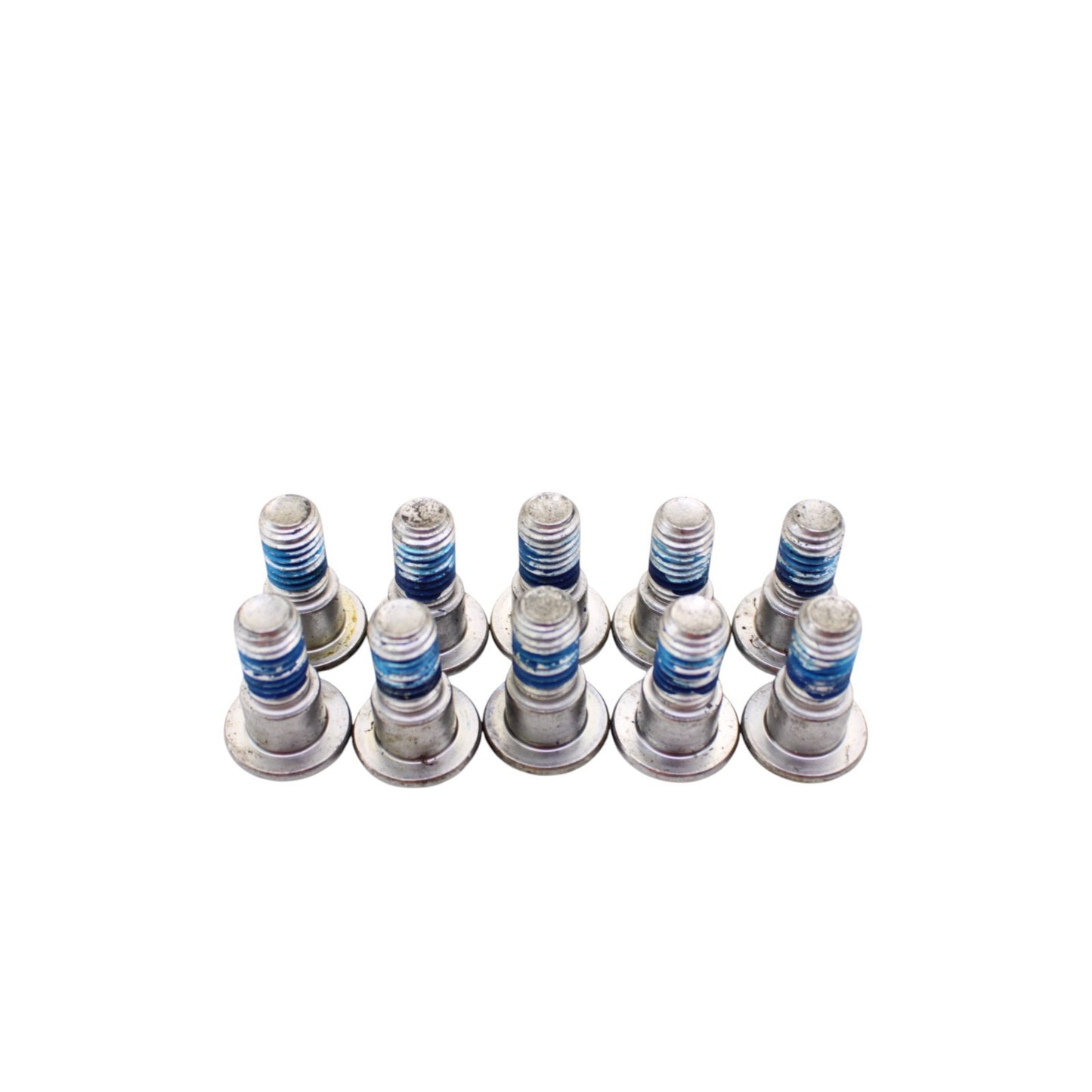 2007 2008 SUZUKI GSXR 1000 FRONT BRAKE ROTOR BOLTS DISC HARDWARE SET SILVER