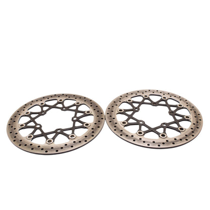 2007 2008 SUZUKI GSXR 1000 FRONT BRAKE ROTORS LEFT RIGHT DISCS SET STRAIGHT