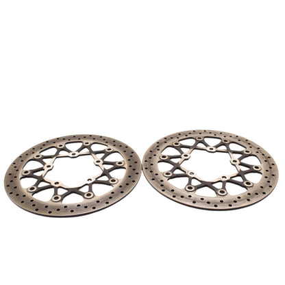 2007 2008 SUZUKI GSXR 1000 FRONT BRAKE ROTORS LEFT RIGHT DISCS SET STRAIGHT