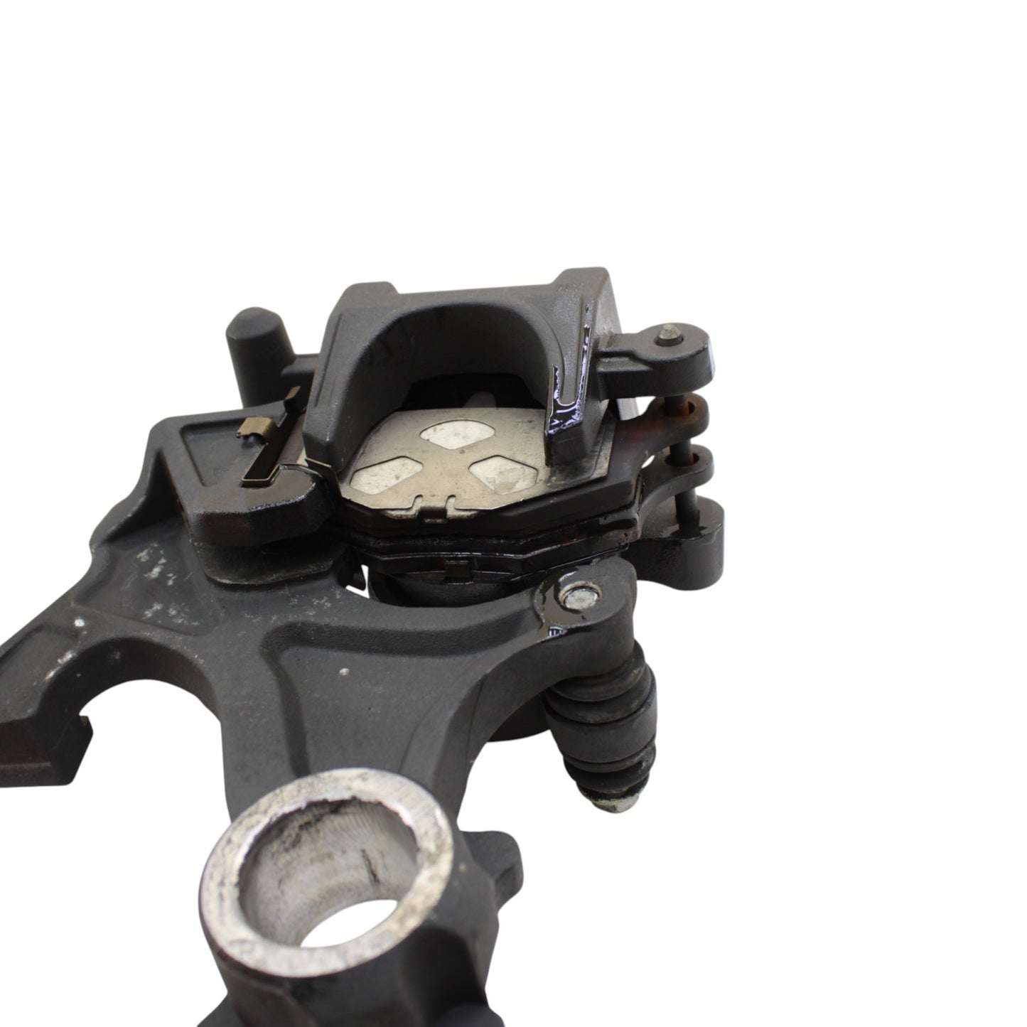 2007 2008 SUZUKI GSXR 1000 REAR CALIPER BRAKE MOUNT BRACKET BACK STOCK