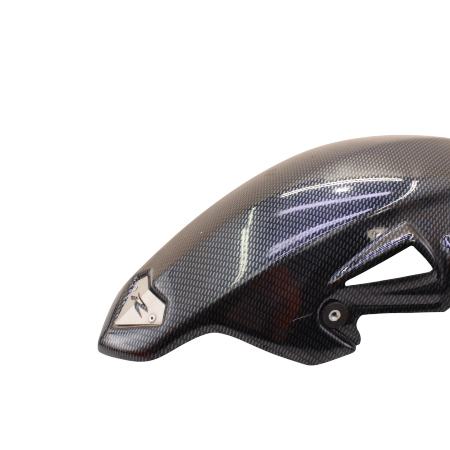 2007 2008 SUZUKI GSXR 1000 PUIG FRONT FENDER WHEEL COWL FAIRING BLACK CARBON