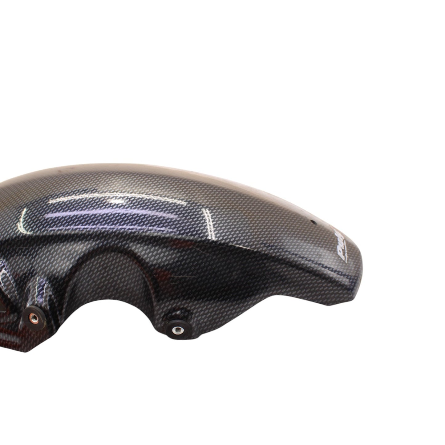 2007 2008 SUZUKI GSXR 1000 PUIG FRONT FENDER WHEEL COWL FAIRING BLACK CARBON