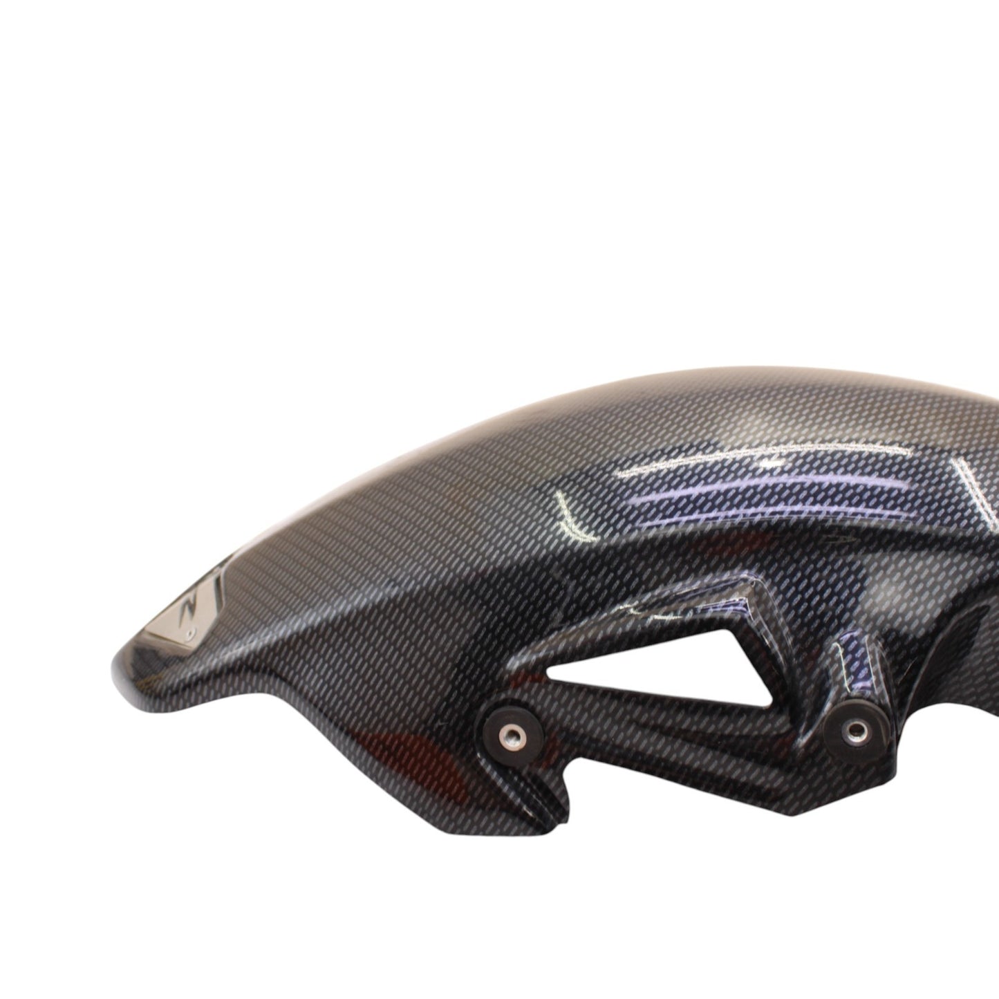 2007 2008 SUZUKI GSXR 1000 PUIG FRONT FENDER WHEEL COWL FAIRING BLACK CARBON