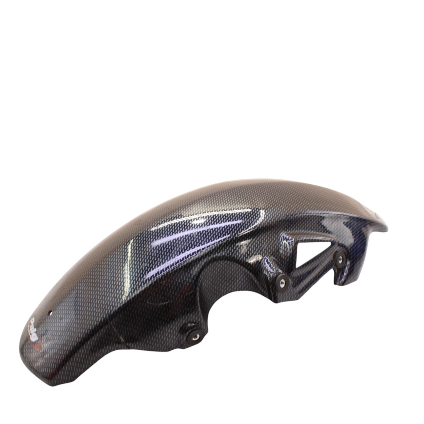 2007 2008 SUZUKI GSXR 1000 PUIG FRONT FENDER WHEEL COWL FAIRING BLACK CARBON