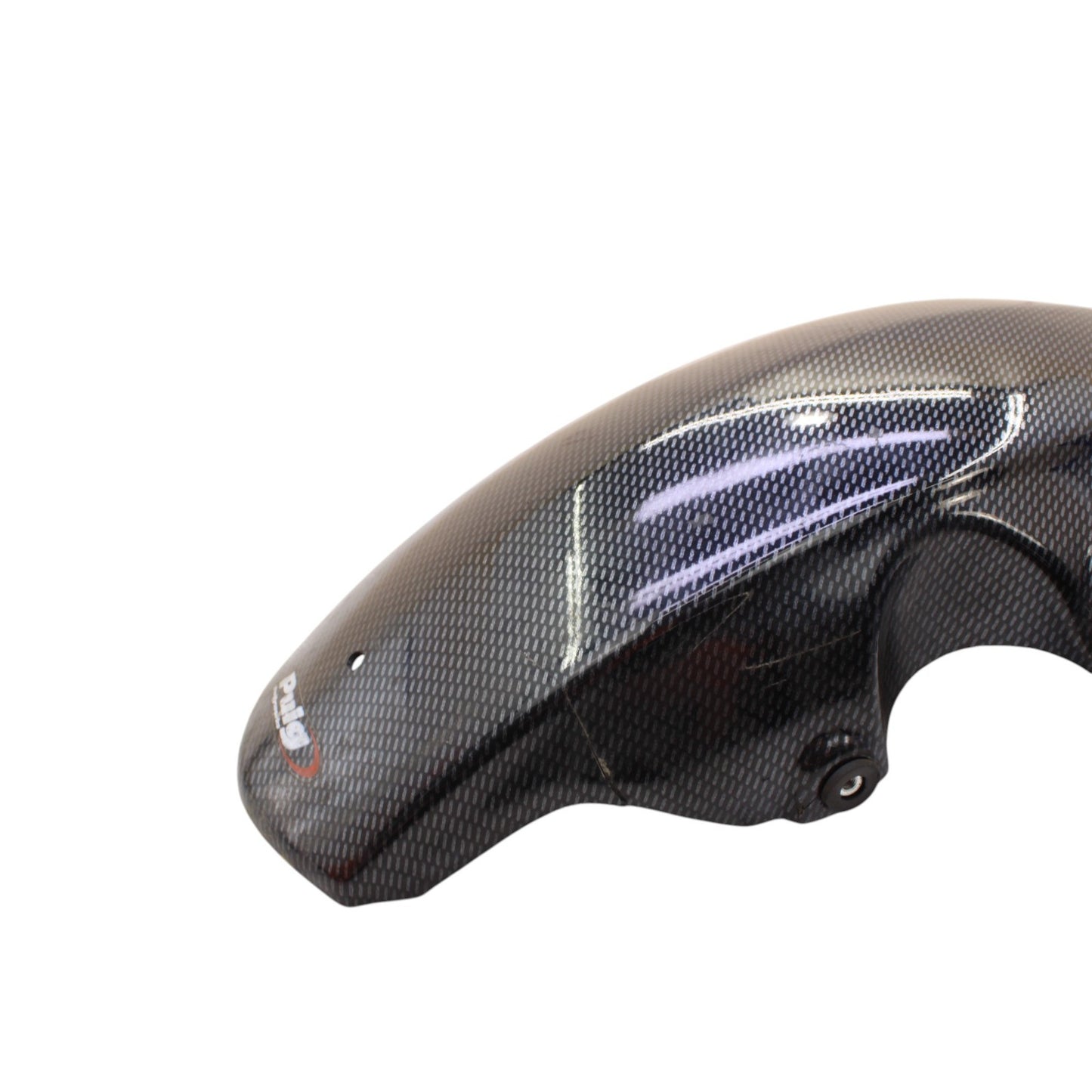 2007 2008 SUZUKI GSXR 1000 PUIG FRONT FENDER WHEEL COWL FAIRING BLACK CARBON