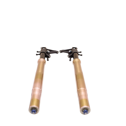 2007 2008 SUZUKI GSXR 1000 FORKS FRONT SUSPENSION TUBES LEFT RIGHT SET STRAIGHT