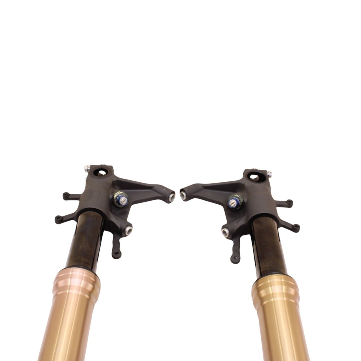 2007 2008 SUZUKI GSXR 1000 FORKS FRONT SUSPENSION TUBES LEFT RIGHT SET STRAIGHT