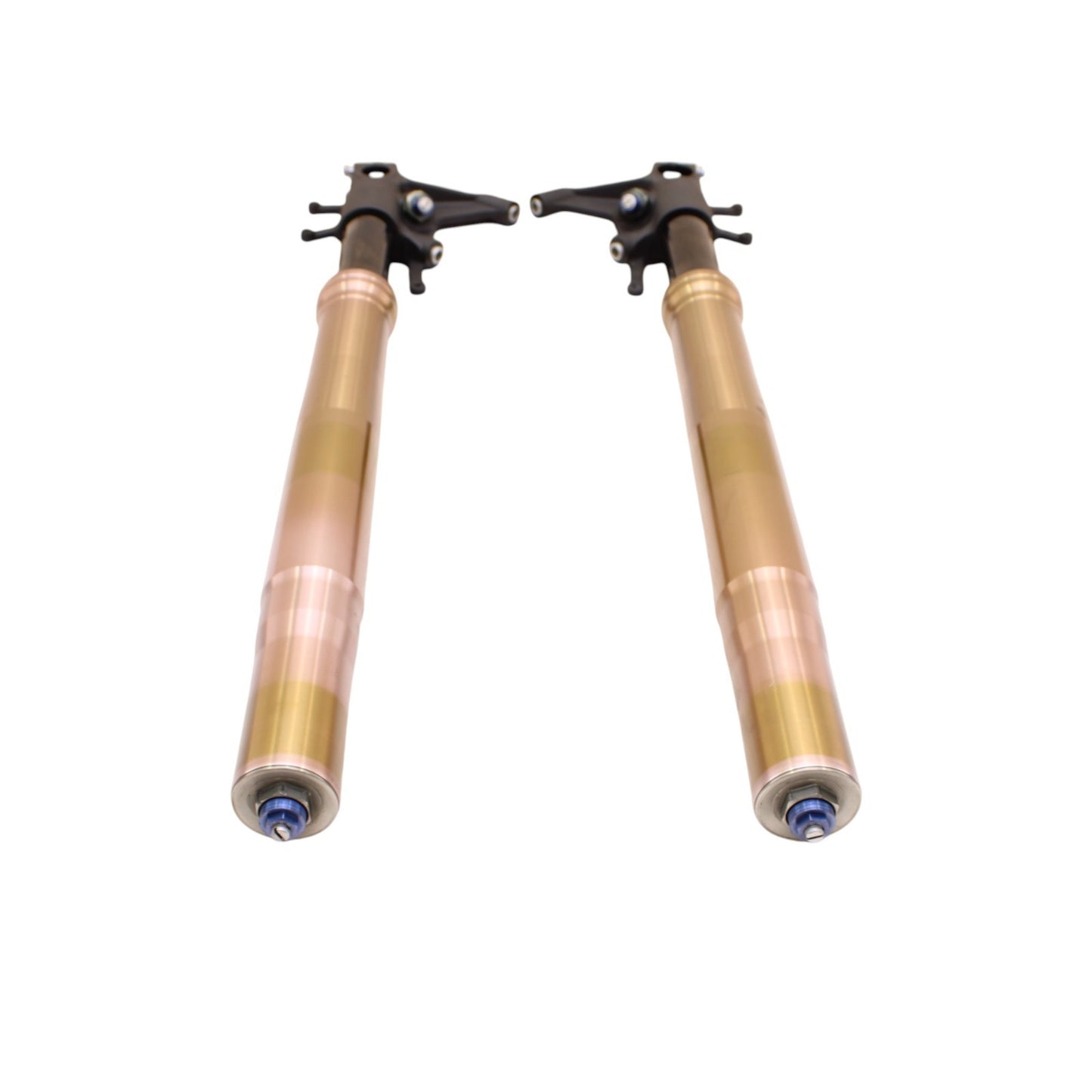 2007 2008 SUZUKI GSXR 1000 FORKS FRONT SUSPENSION TUBES LEFT RIGHT SET STRAIGHT