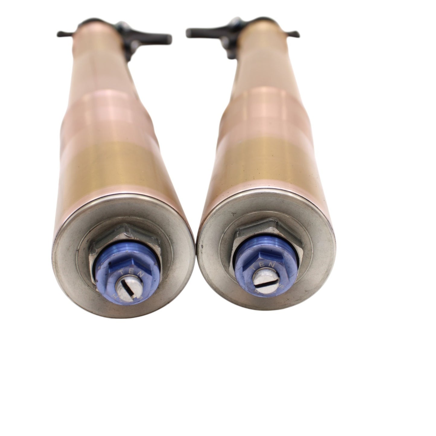 2007 2008 SUZUKI GSXR 1000 FORKS FRONT SUSPENSION TUBES LEFT RIGHT SET STRAIGHT