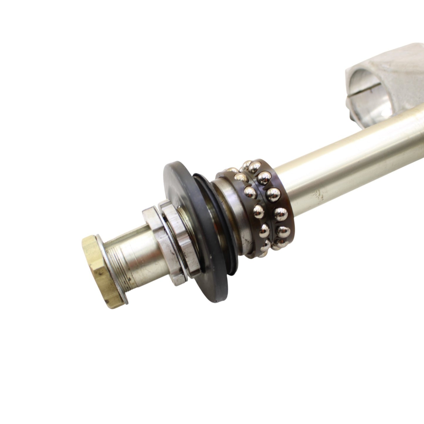 2007 2008 SUZUKI GSXR 1000 TRIPLE TREE STEM FORKS BEARINGS STRAIGHT LOWER SILVER