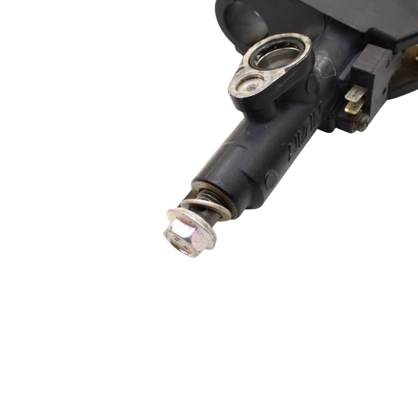 2007 2008 SUZUKI GSXR 1000 CLUTCH MASTER CYLINDER FRONT LEFT SIDE MOUNT BRACKET