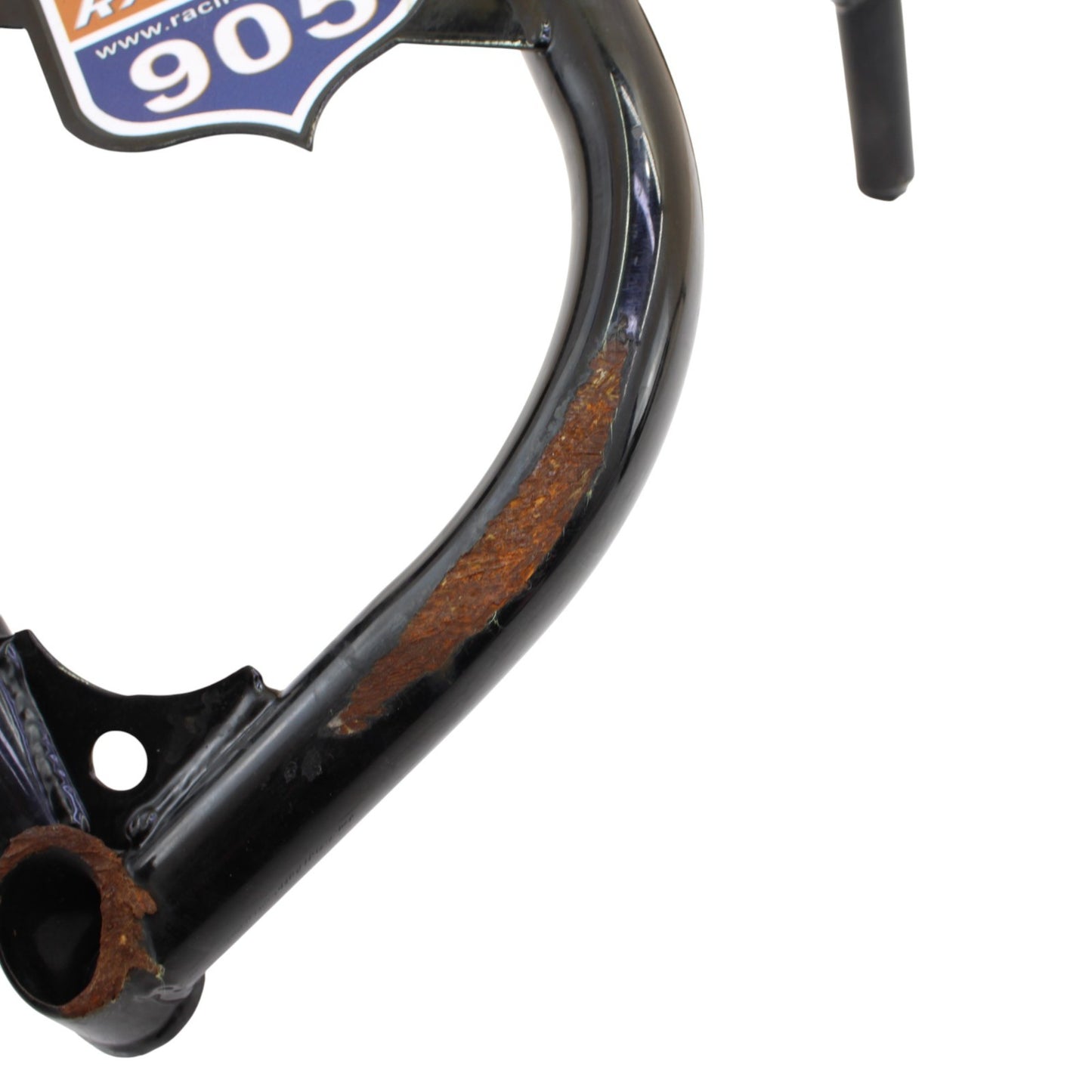 2005 - 2008 SUZUKI GSXR 1000 STUNT CAGE REAR SUB GUARD SHEILD BOLTS BLACK