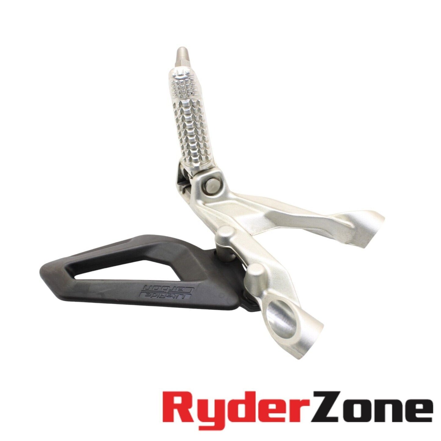 2020 - 2023 BMW S1000RR LEFT REARSET DRIVER FOOT PEG REST STOP SILVER STOCK