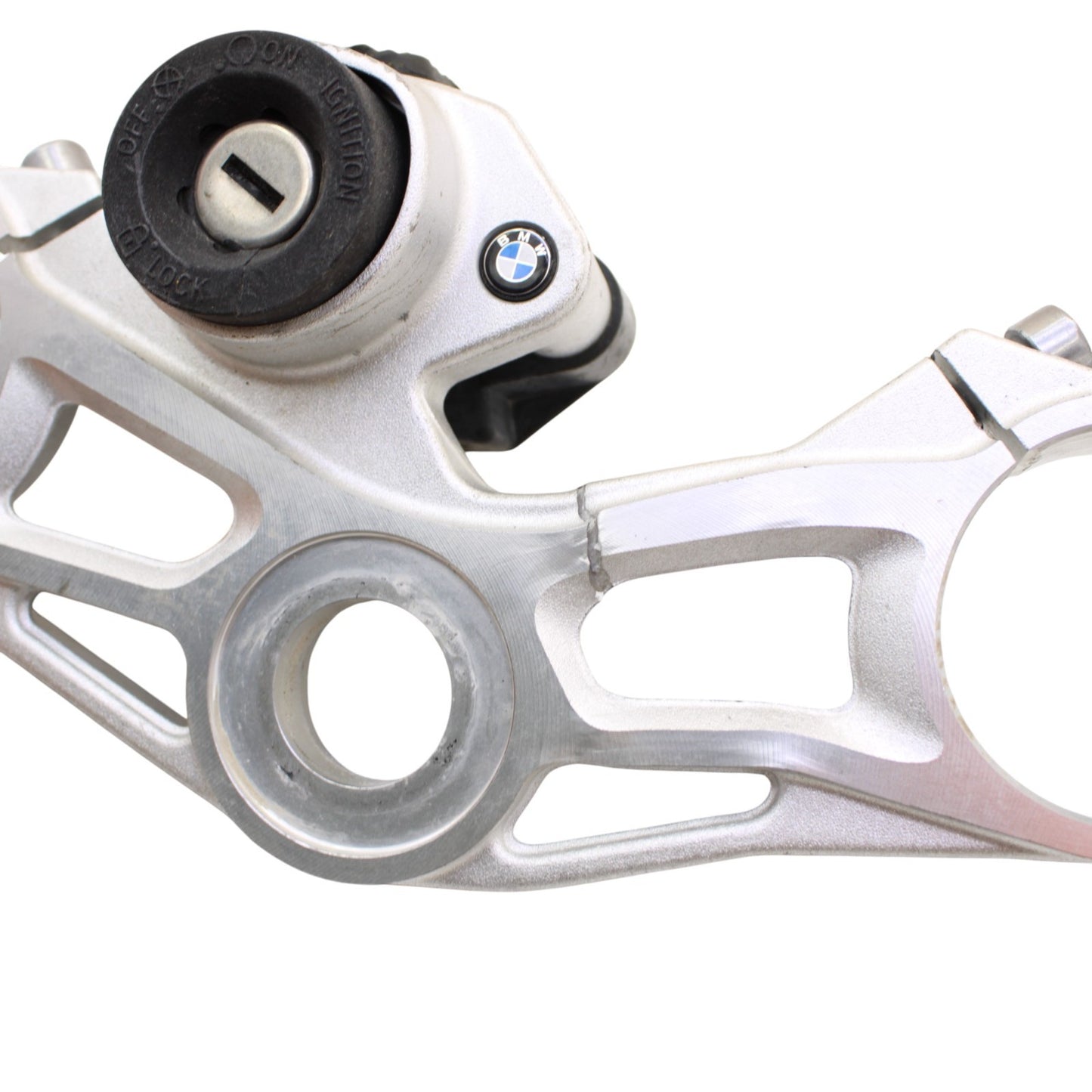 2015 - 2019 BMW S1000RR IGNITION SET KEY GAS CAP SEAT LOCK OEM STOCK *CRACKED*