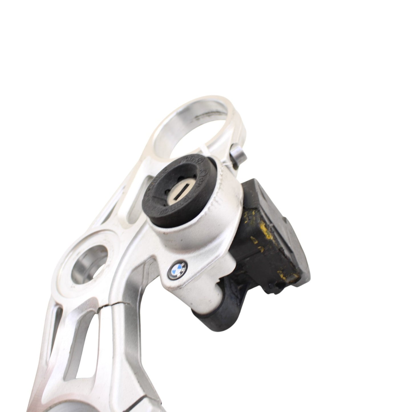 2015 - 2019 BMW S1000RR IGNITION SET KEY GAS CAP SEAT LOCK OEM STOCK *CRACKED*