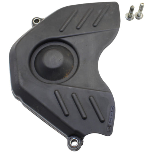 2007 - 2012 HONDA CBR600RR SPROCKET COVER FRONT GEAR GUARD SHIELD PLASTIC BLACK