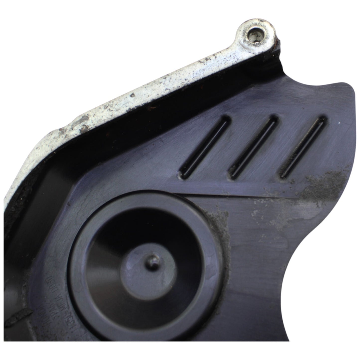 2007 - 2012 HONDA CBR600RR SPROCKET COVER FRONT GEAR GUARD SHIELD PLASTIC BLACK