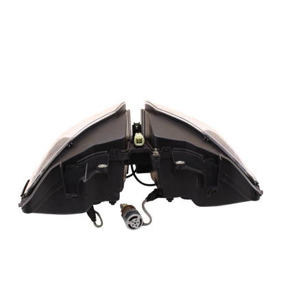 2012 - 2016 HONDA CBR1000RR HEADLIGHT HEAD LIGHT BLACK GOOD TABS LED BULBS