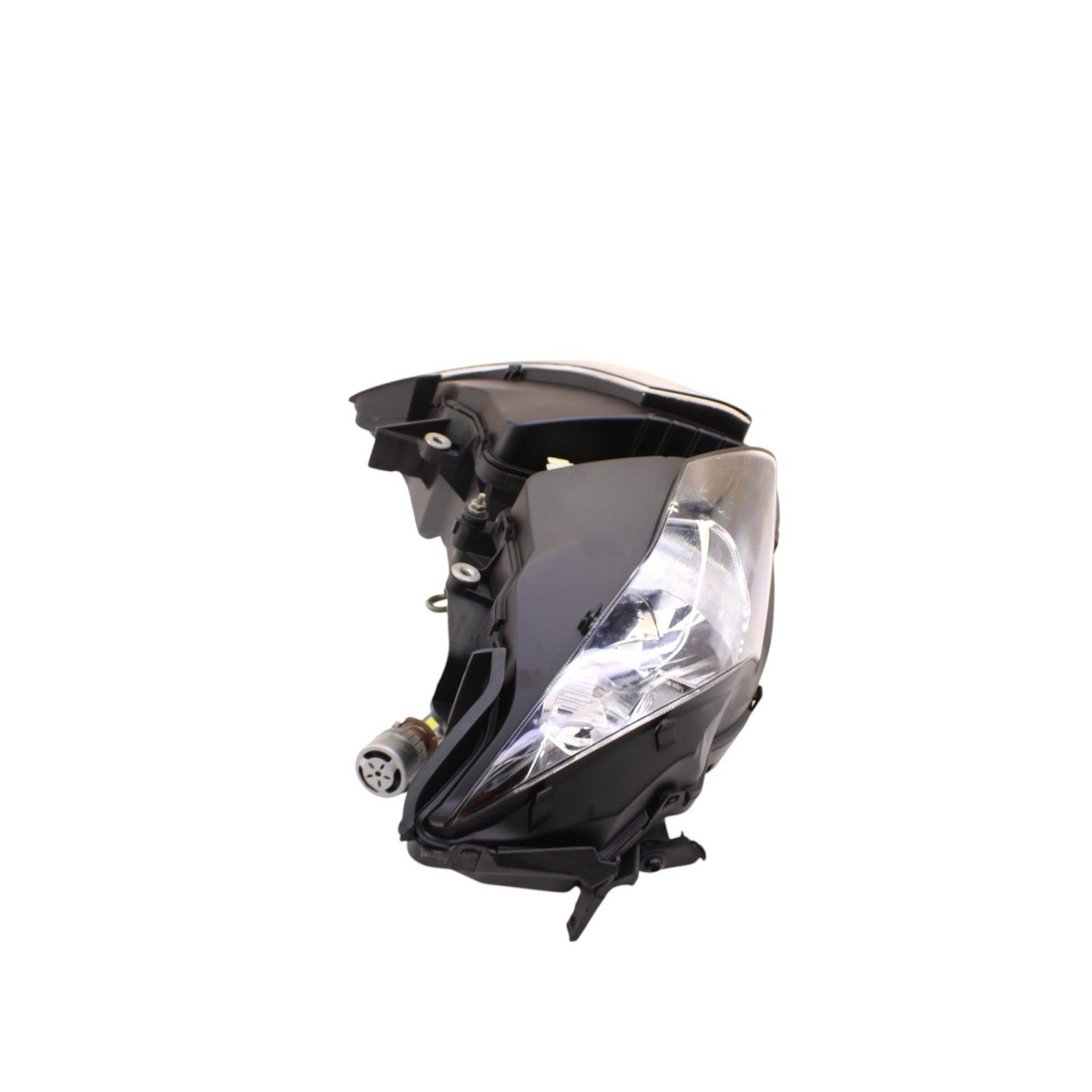 2012 - 2016 HONDA CBR1000RR HEADLIGHT HEAD LIGHT BLACK GOOD TABS LED BULBS