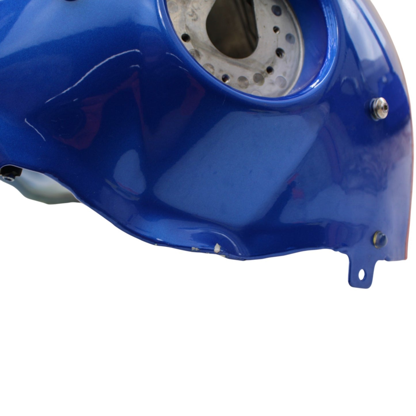 2015 - 2019 BMW S1000RR FUEL TANK GAS PETROL RESERVOIR WHITE BLUE RED *DAMAGED*