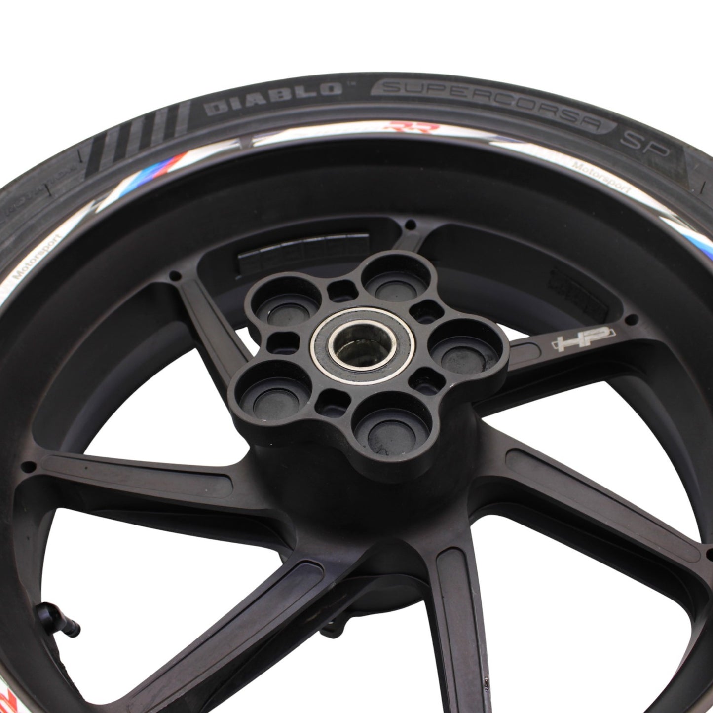 2015 - 2019 BMW S1000 HP FORGED REAR WHEEL BACK RIM TIRE BLACK OEM STOCK