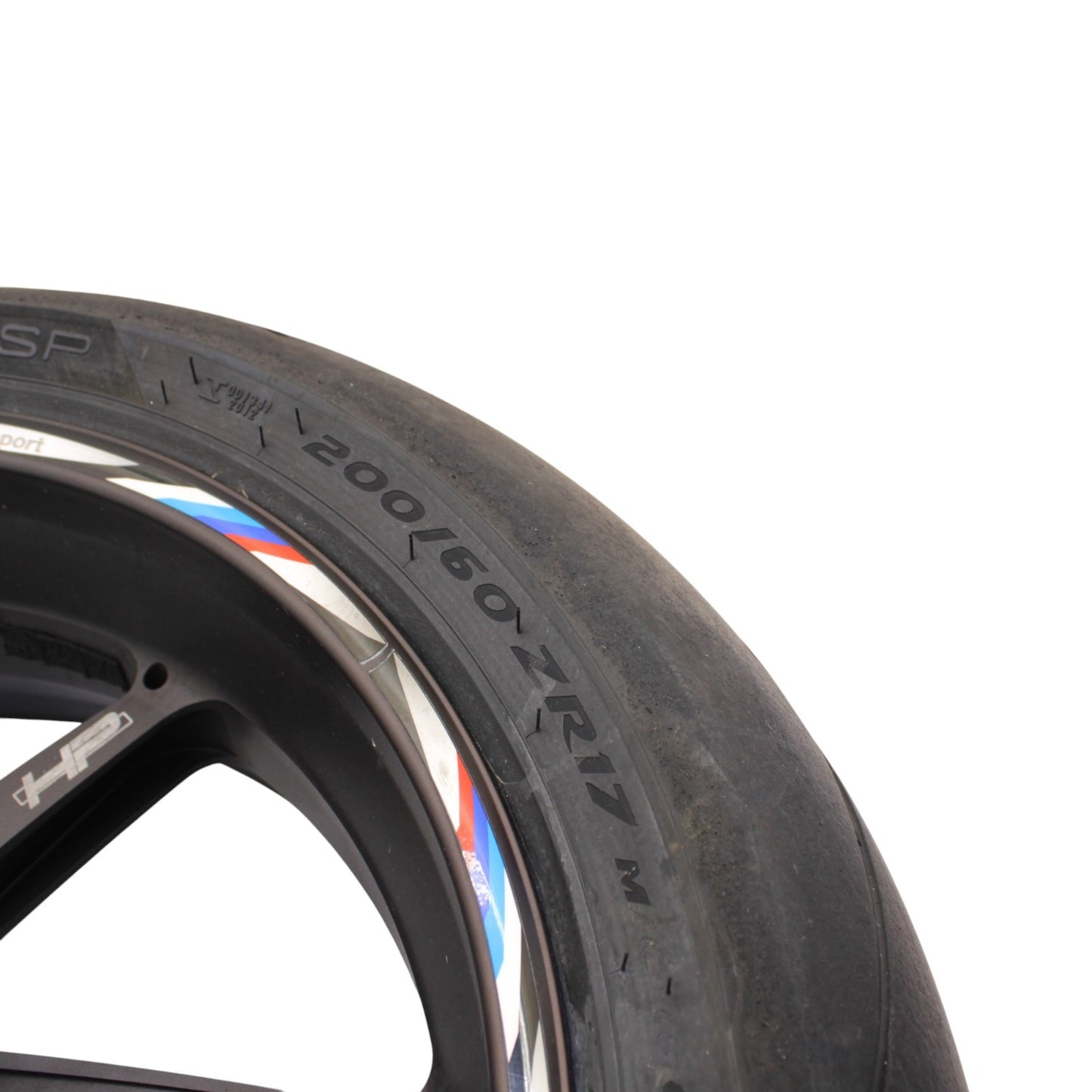 2015 - 2019 BMW S1000 HP FORGED REAR WHEEL BACK RIM TIRE BLACK OEM STOCK