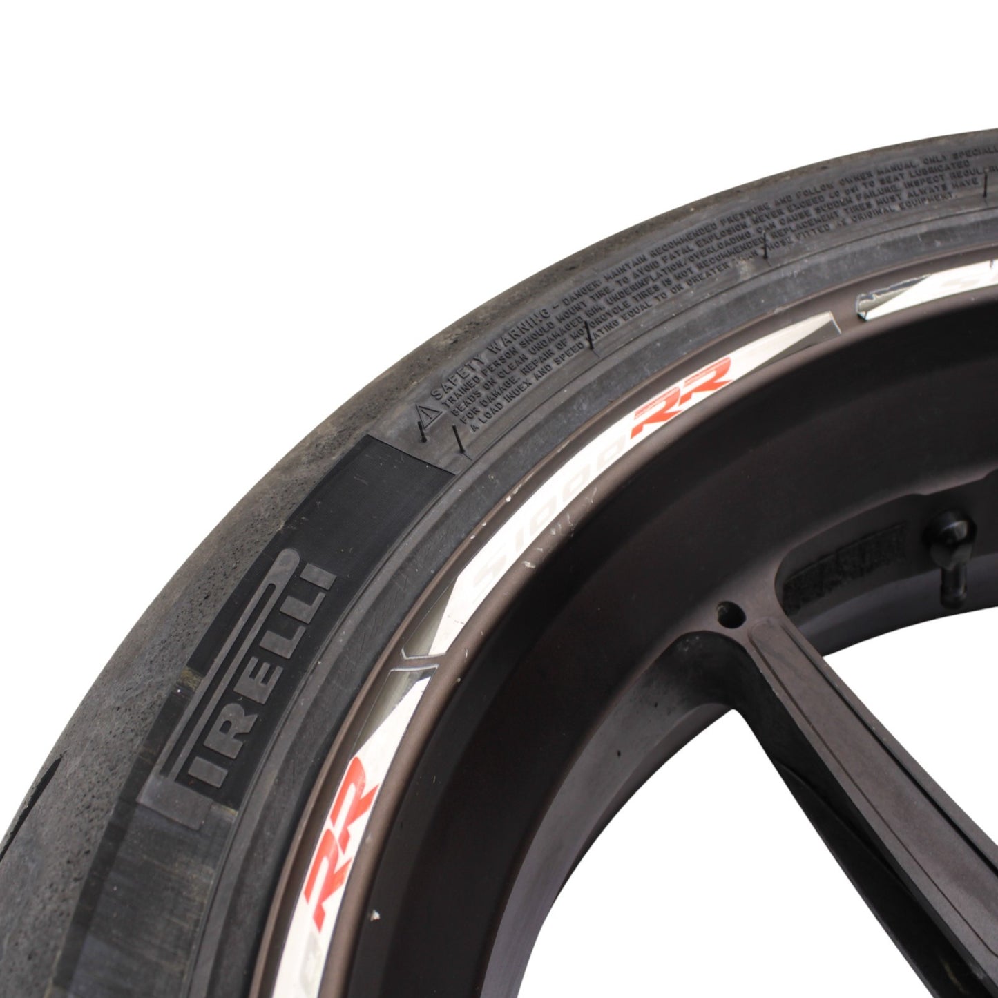 2015 - 2019 BMW S1000 HP FORGED REAR WHEEL BACK RIM TIRE BLACK OEM STOCK