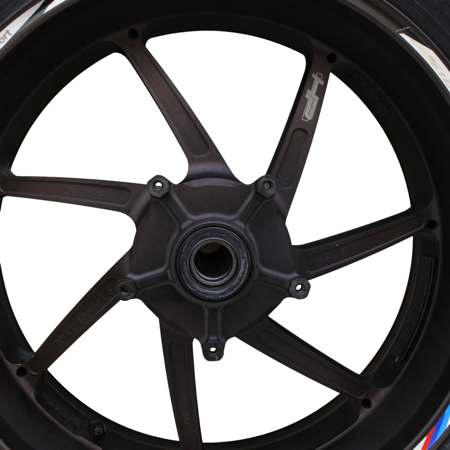 2015 - 2019 BMW S1000 HP FORGED REAR WHEEL BACK RIM TIRE BLACK OEM STOCK