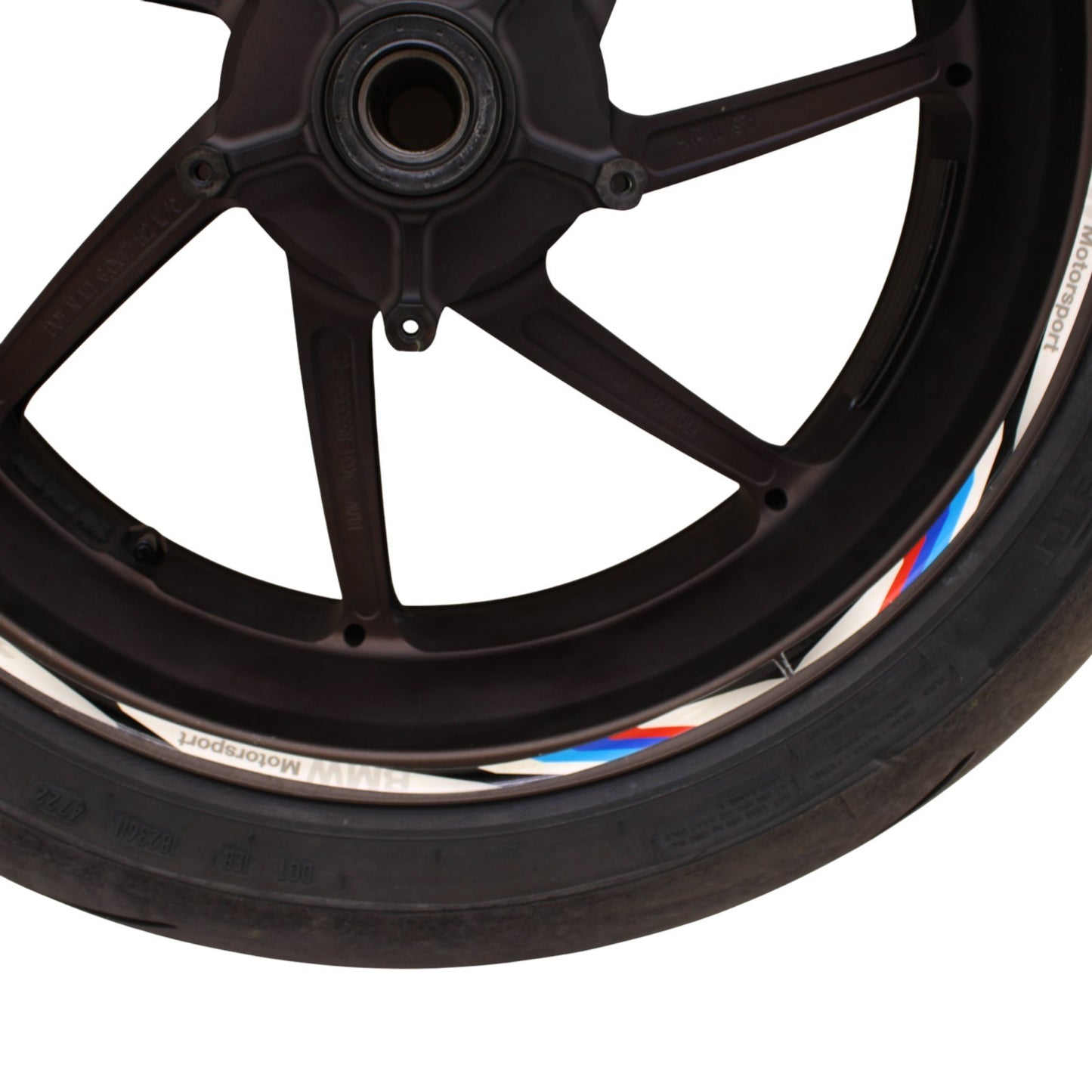 2015 - 2019 BMW S1000 HP FORGED REAR WHEEL BACK RIM TIRE BLACK OEM STOCK