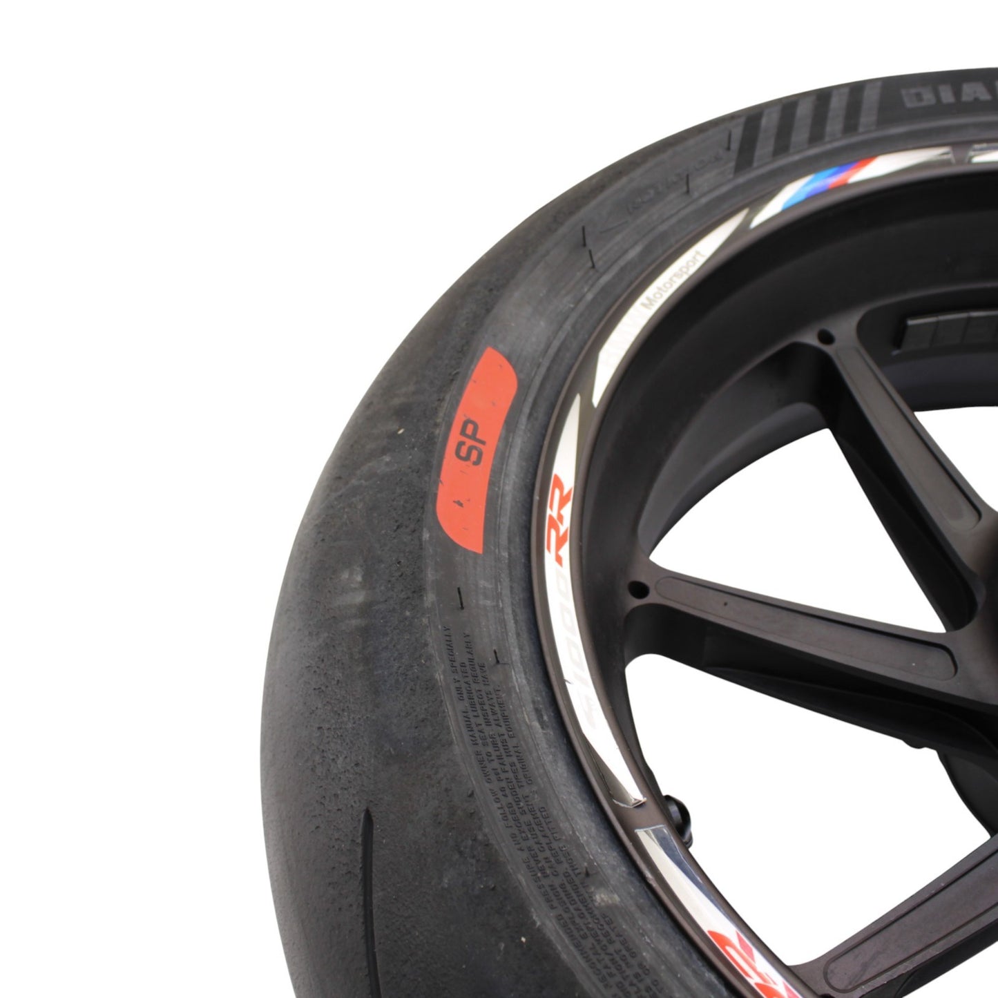 2015 - 2019 BMW S1000 HP FORGED REAR WHEEL BACK RIM TIRE BLACK OEM STOCK