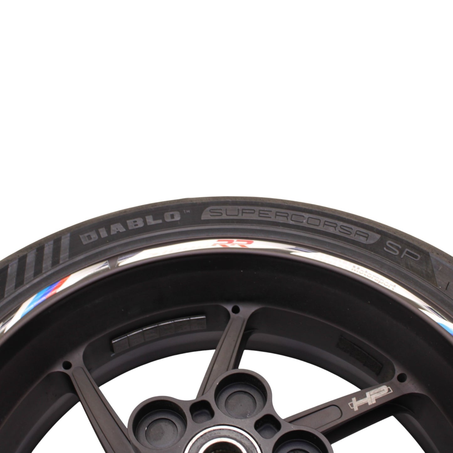 2015 - 2019 BMW S1000 HP FORGED REAR WHEEL BACK RIM TIRE BLACK OEM STOCK