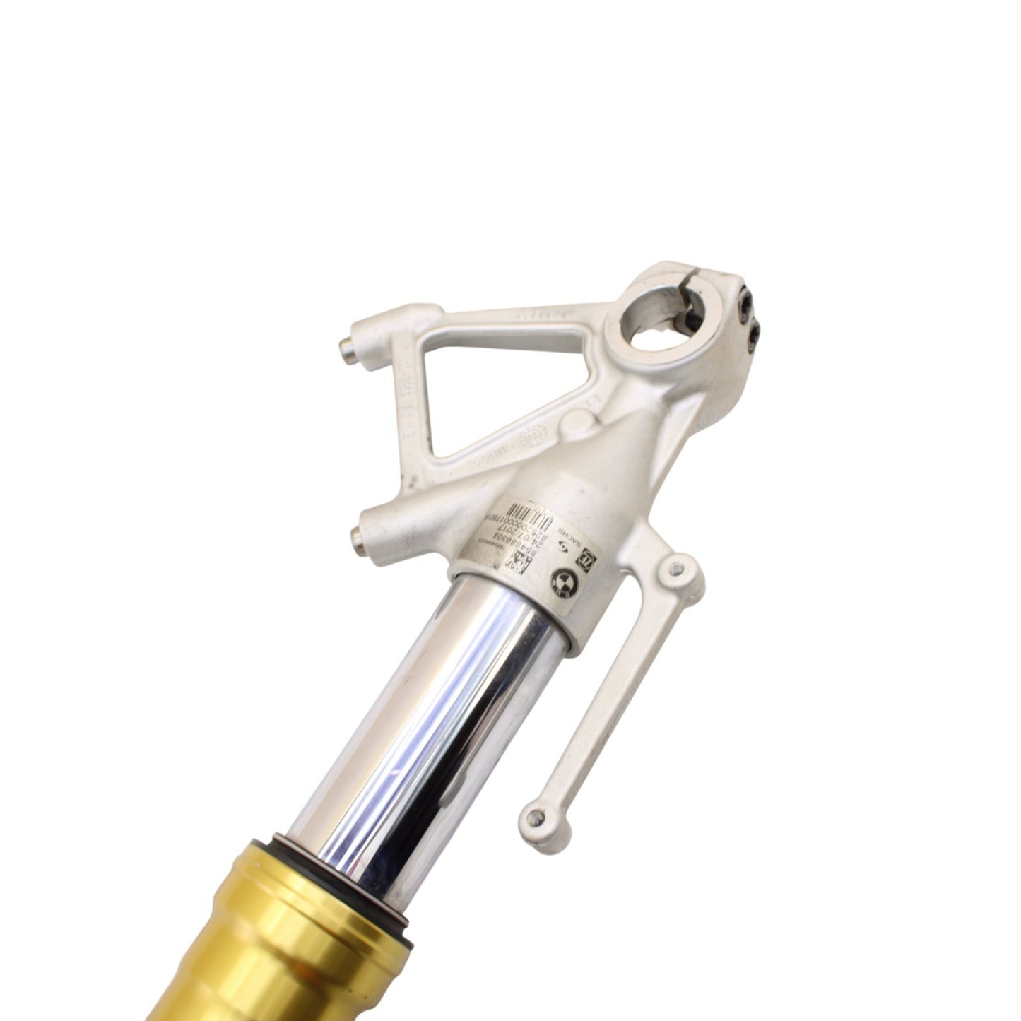 2015 - 2019 BMW S1000RR FRONT FORKS SUSPENSION SHOCKS PAIR YELLOW STOCK *BENT*