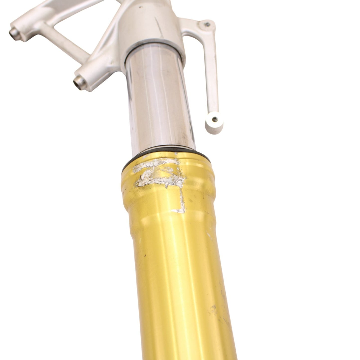 2015 - 2019 BMW S1000RR FRONT FORKS SUSPENSION SHOCKS PAIR YELLOW STOCK *BENT*