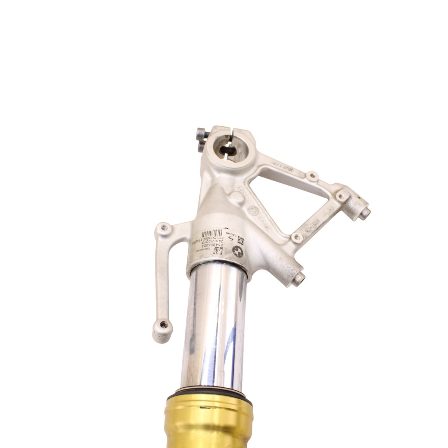 2015 - 2019 BMW S1000RR FRONT FORKS SUSPENSION SHOCKS PAIR YELLOW STOCK *BENT*