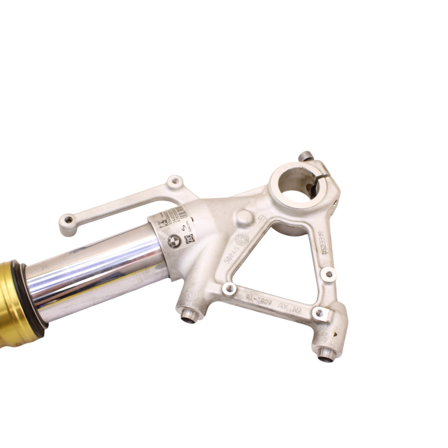 2015 - 2019 BMW S1000RR FRONT FORKS SUSPENSION SHOCKS PAIR YELLOW STOCK *BENT*