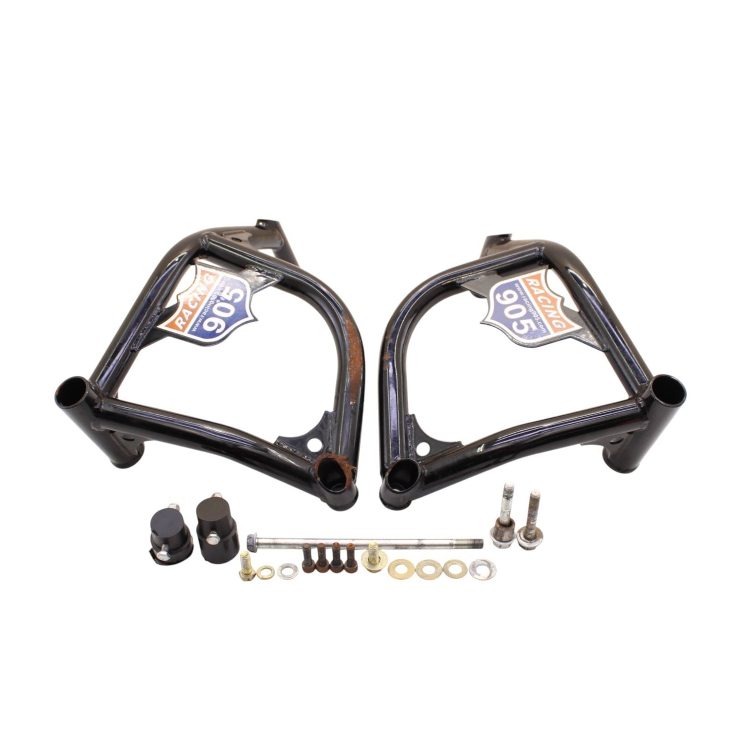 2007 2008 SUZUKI GSXR 1000 STUNT CAGE REAR SUB GUARD SHEILD BOLTS BLACK