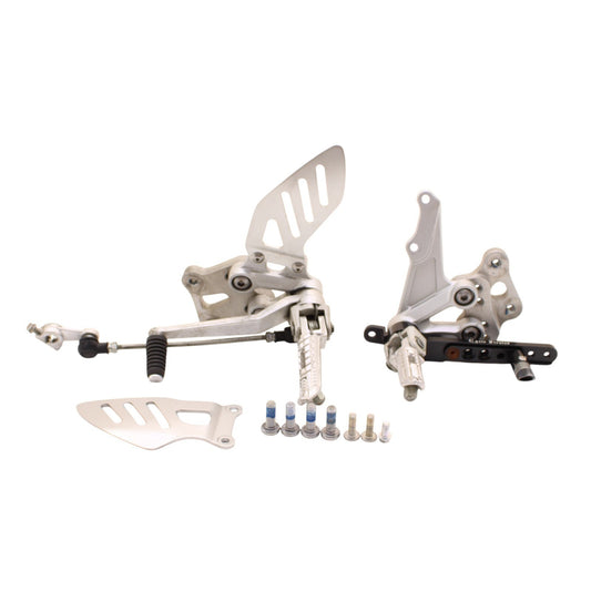 2007 2008 SUZUKI GSXR 1000 REARSET SET DRIVER FOOT PEG SHIFTER LEFT RIGHT SET