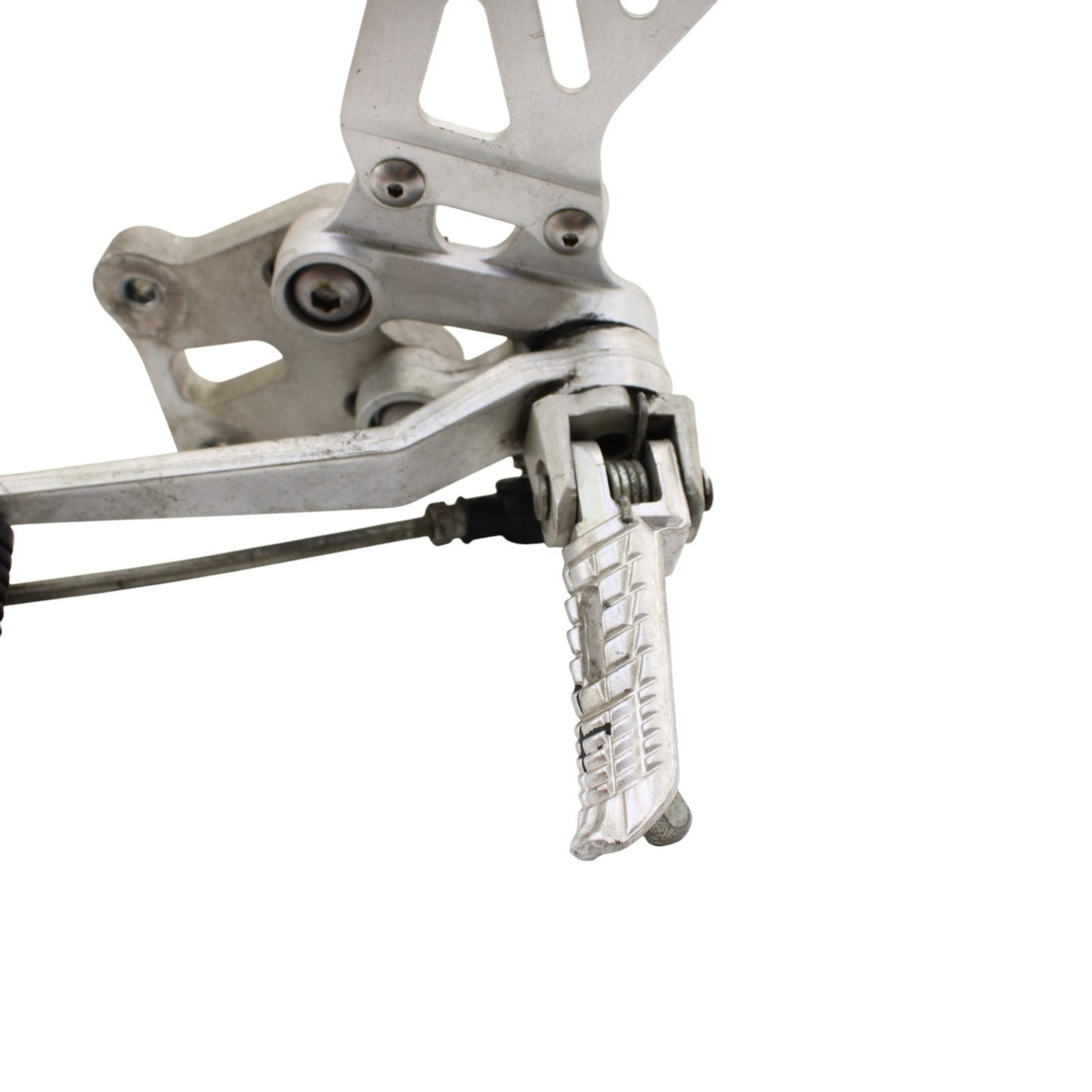 2007 2008 SUZUKI GSXR 1000 REARSET SET DRIVER FOOT PEG SHIFTER LEFT RIGHT SET