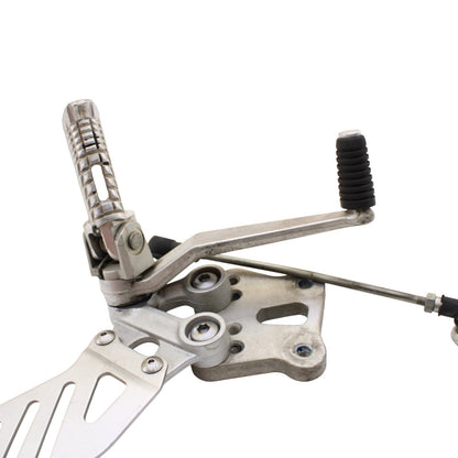 2007 2008 SUZUKI GSXR 1000 REARSET SET DRIVER FOOT PEG SHIFTER LEFT RIGHT SET