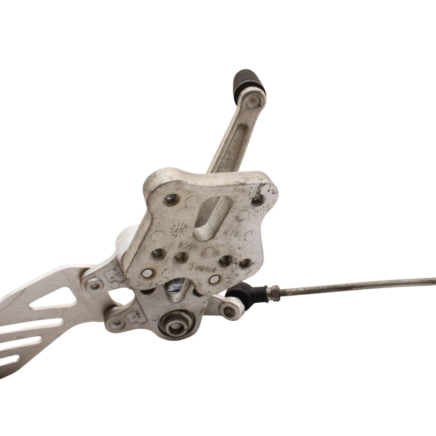 2007 2008 SUZUKI GSXR 1000 REARSET SET DRIVER FOOT PEG SHIFTER LEFT RIGHT SET