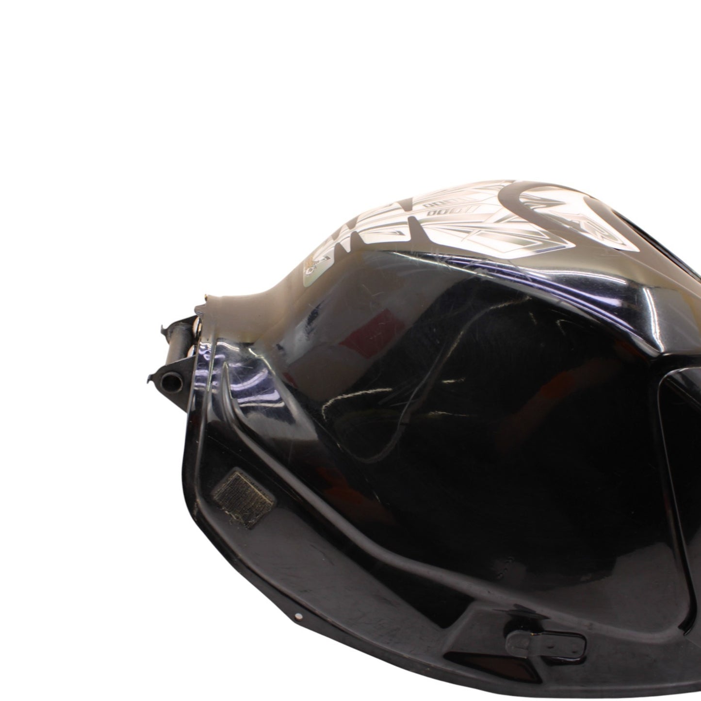 2007 2008 SUZUKI GSXR 1000 GAS TANK FUEL PETROL RESERVOIR BLACK CONTAINER STOCK