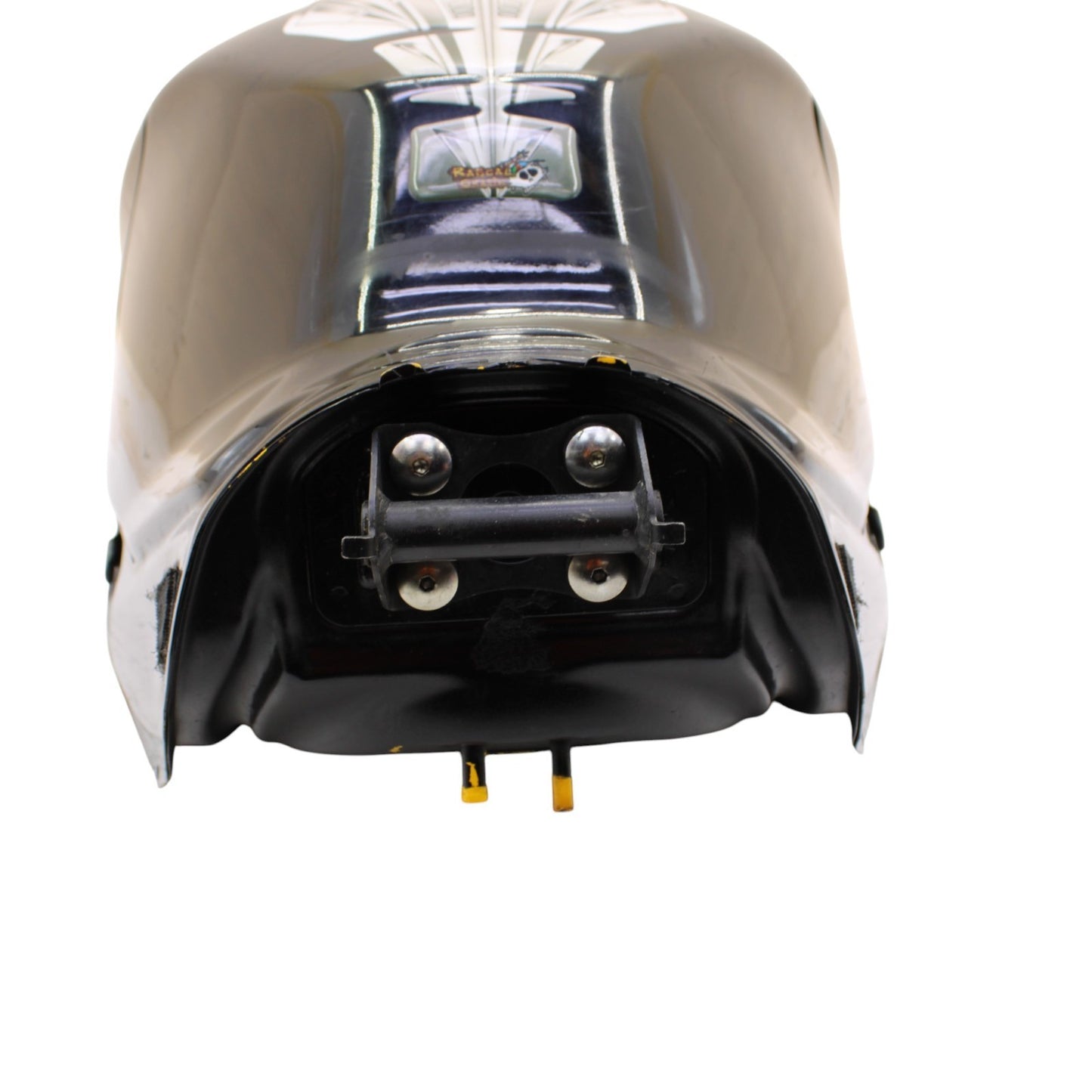 2007 2008 SUZUKI GSXR 1000 GAS TANK FUEL PETROL RESERVOIR BLACK CONTAINER STOCK