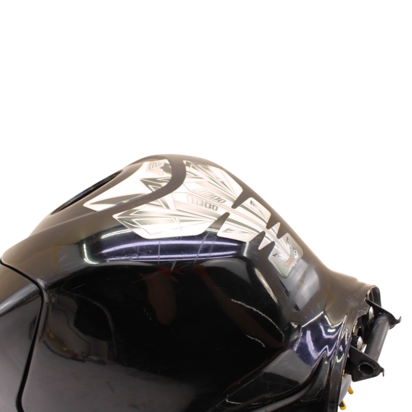 2007 2008 SUZUKI GSXR 1000 GAS TANK FUEL PETROL RESERVOIR BLACK CONTAINER STOCK