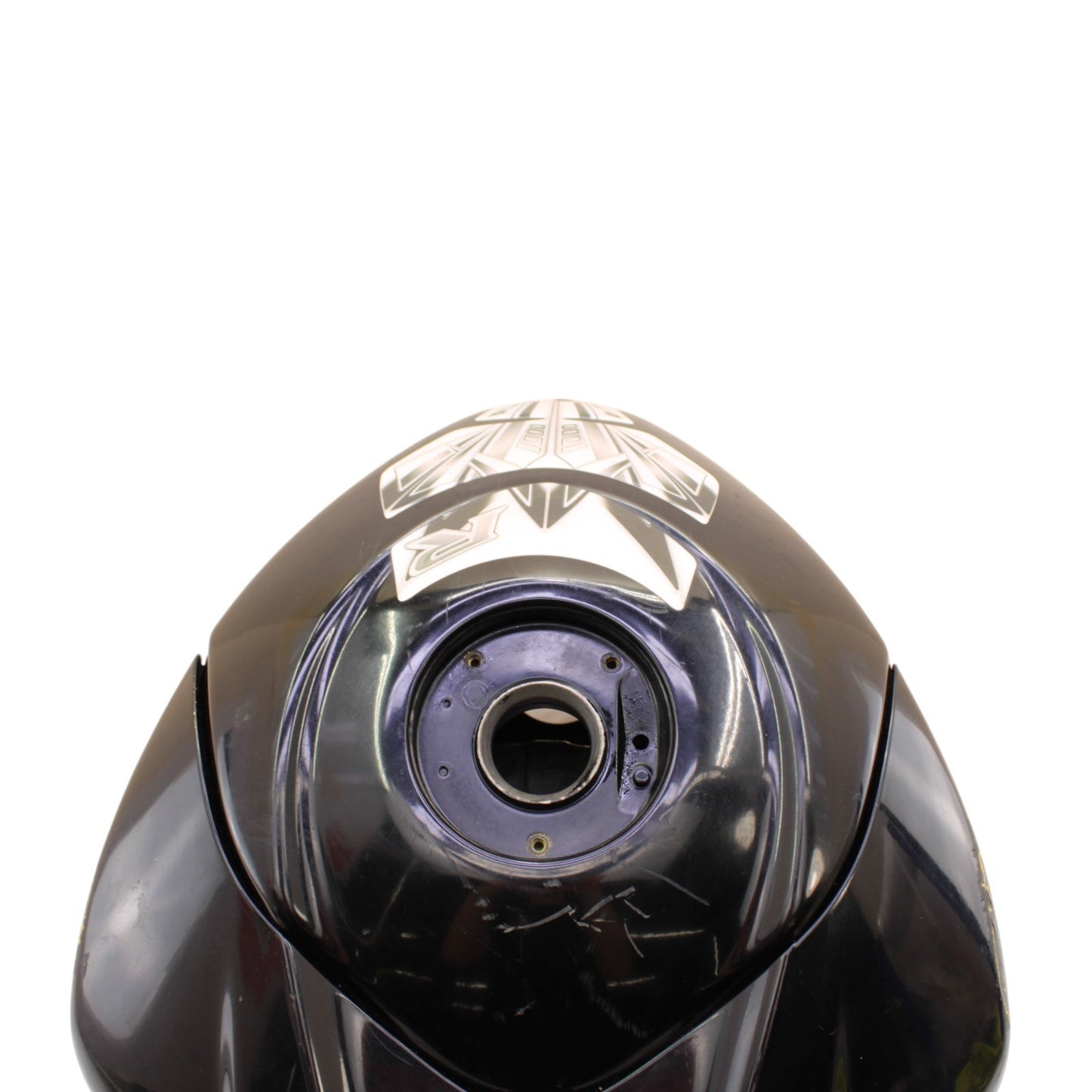 2007 2008 SUZUKI GSXR 1000 GAS TANK FUEL PETROL RESERVOIR BLACK CONTAINER STOCK