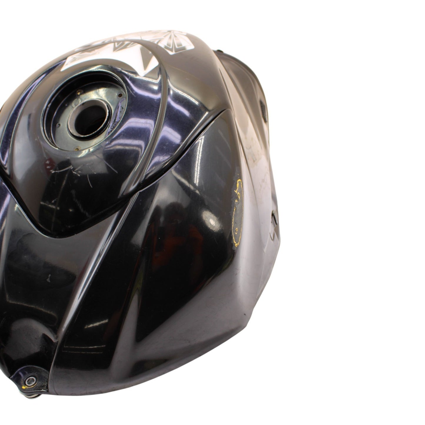 2007 2008 SUZUKI GSXR 1000 GAS TANK FUEL PETROL RESERVOIR BLACK CONTAINER STOCK