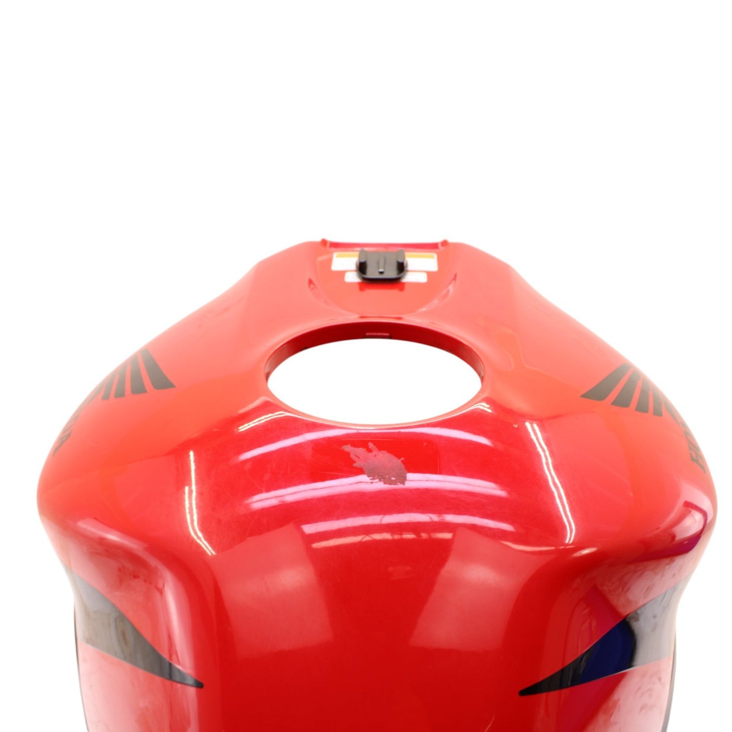 2004 2005 HONDA CBR1000RR FUEL TANK COVER GAS PETROL COWL TRIM PLASTIC RED